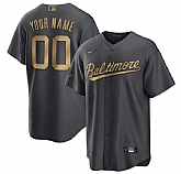Customized Men's Baltimore Orioles Active Player Charcoal 2022 All-Star Cool Base Stitched Jersey,baseball caps,new era cap wholesale,wholesale hats